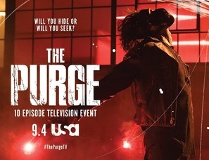 The Purge Wooden Framed Poster