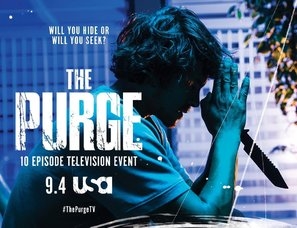 The Purge Poster with Hanger