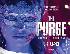 The Purge Poster with Hanger