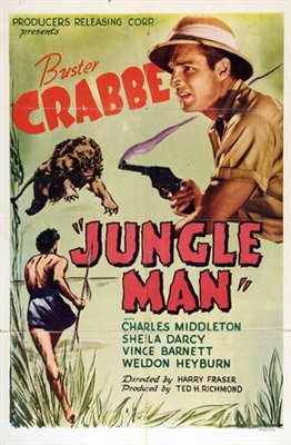 Jungle Man Canvas Poster