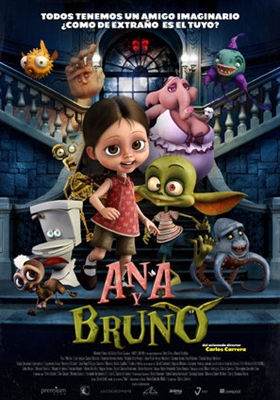 Ana y Bruno  Wooden Framed Poster