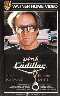 Pink Cadillac Poster with Hanger