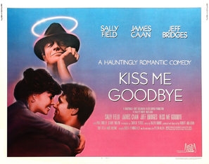 Kiss Me Goodbye Wooden Framed Poster