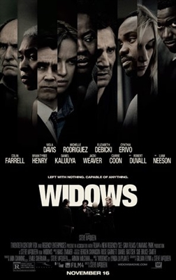 Widows Poster with Hanger