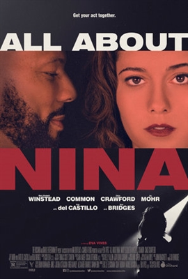 All About Nina Wooden Framed Poster