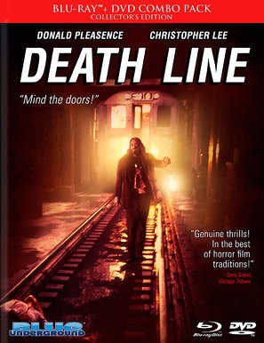 Death Line Metal Framed Poster