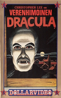 Nachts, wenn Dracula erwacht Metal Framed Poster