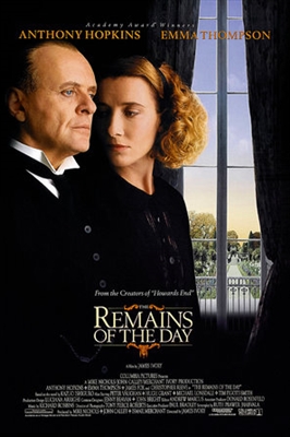 The Remains of the Day Wooden Framed Poster
