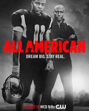 All American Poster with Hanger