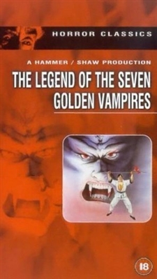 The Legend of the 7 Golden Vampires pillow