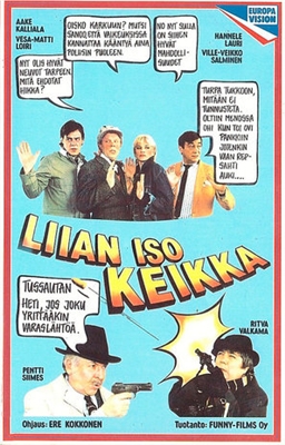 Liian iso keikka Poster with Hanger