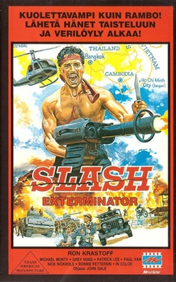 Slash Metal Framed Poster