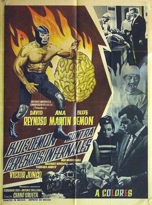 Blue Demon contra cerebros infernales Poster 1579739