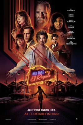 Bad Times at the El Royale Stickers 1579748