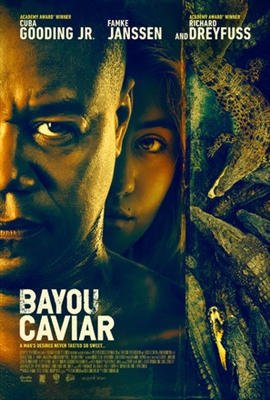 Bayou Caviar Poster with Hanger
