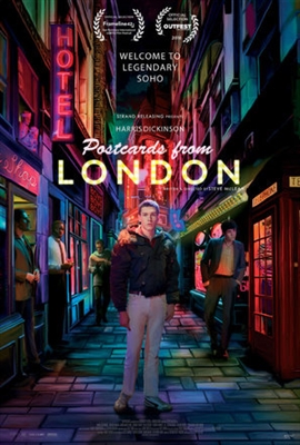 Postcards from London Canvas Poster