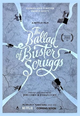 The Ballad of Buster Scruggs Poster with Hanger