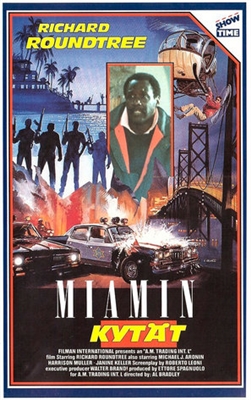 Miami Cops Wooden Framed Poster