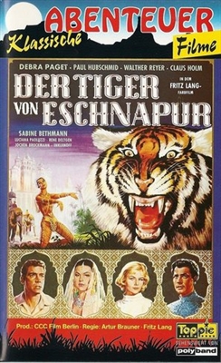 Der Tiger von Eschnapur poster