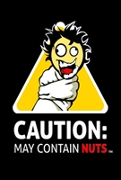 Caution: May Contain Nuts Tank Top #1580214