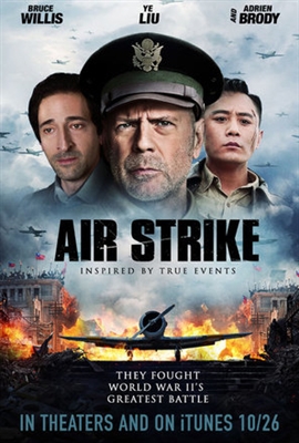 Air Strike Wooden Framed Poster