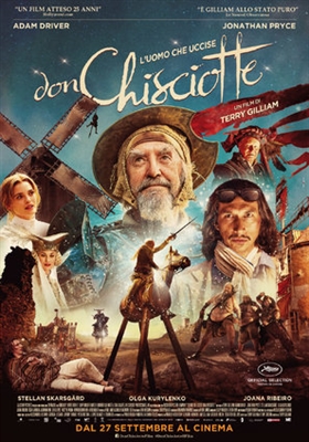 The Man Who Killed Don Quixote Stickers 1580688