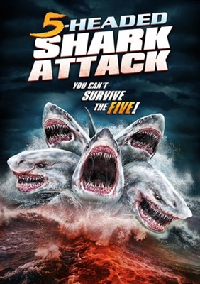 5-Headed Shark Attack Poster 1580765