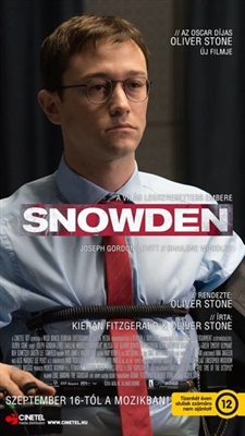 Snowden Wooden Framed Poster