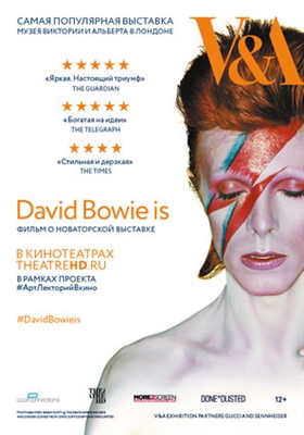 David Bowie Is Happening Now Wooden Framed Poster