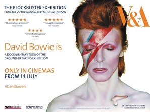 David Bowie Is Happening Now Poster with Hanger