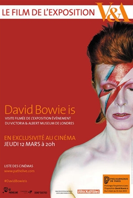 David Bowie Is Happening Now Canvas Poster