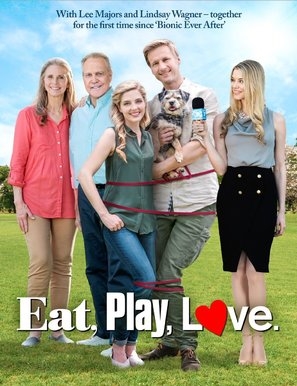 Eat, Play, Love Poster with Hanger