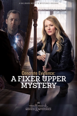Concrete Evidence: A Fixer Upper Mystery Wooden Framed Poster