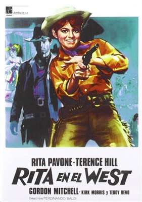 Little Rita nel West Metal Framed Poster