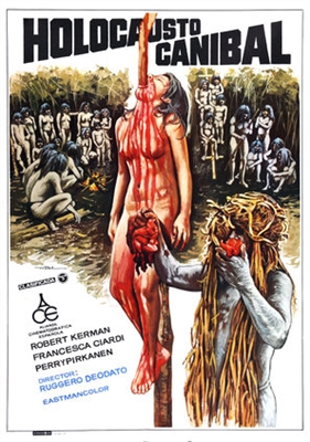 Cannibal Holocaust Wooden Framed Poster