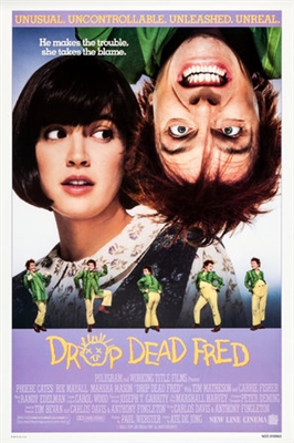 Drop Dead Fred Wooden Framed Poster