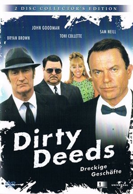 Dirty Deeds Poster with Hanger