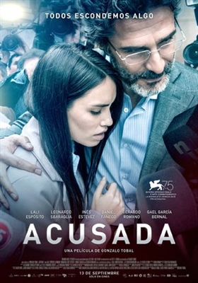 Acusada Metal Framed Poster
