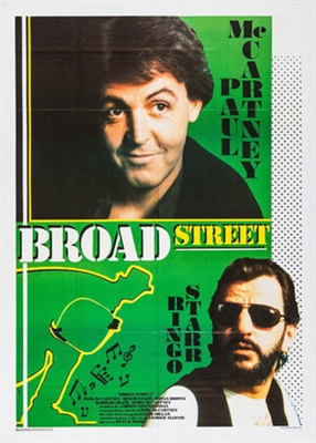 Give My Regards to Broad Street Wooden Framed Poster