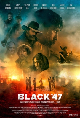 Black 47 Wooden Framed Poster