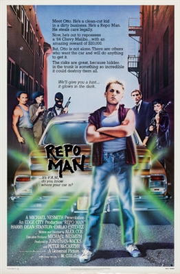 Repo Man Poster with Hanger