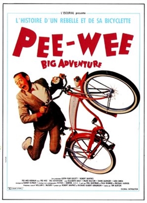 Pee-wee's Big Adventure Metal Framed Poster