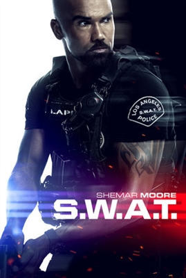 S.W.A.T. Wooden Framed Poster