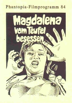 Magdalena, vom Teufel besessen Wooden Framed Poster