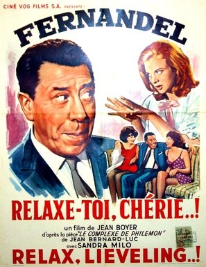 Relaxe-toi chérie Poster with Hanger