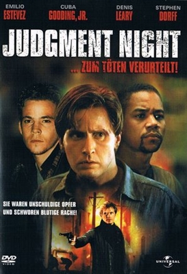 Judgment Night Wooden Framed Poster