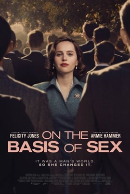 On the Basis of Sex Poster with Hanger