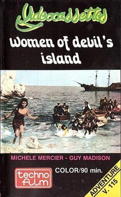 Women of Devil's Island Wooden Framed Poster