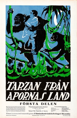 Tarzan of the Apes Wooden Framed Poster