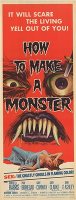 How to Make a Monster poster